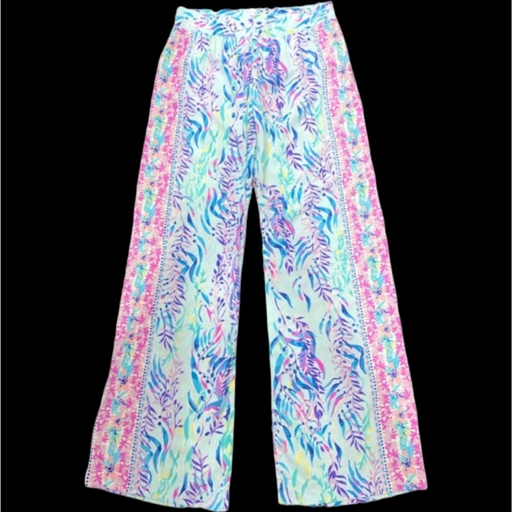 Lilly Pulitzer BAL HARBOUR PALAZZO PANT- XS